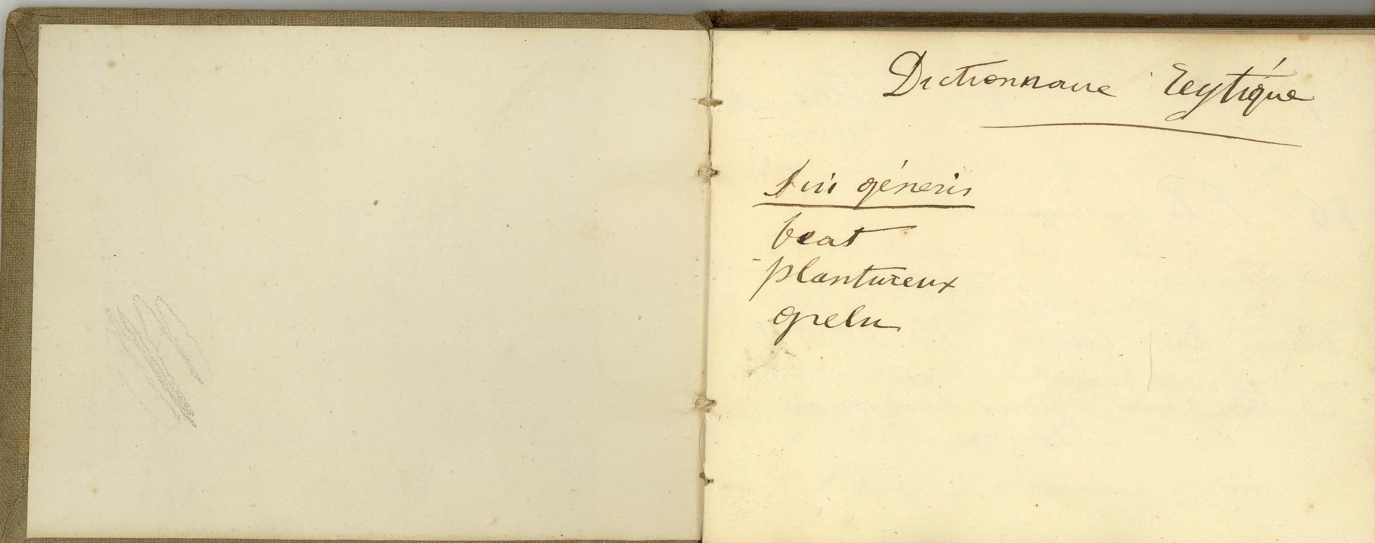 Petit carnet de croquis sur les traits de caractère (bouche...)